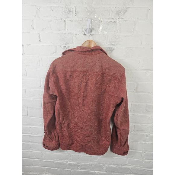 Pendleton Men's Button Down Jacket Collared Neck Long Sleeve Red Size M - Picture 2 of 4